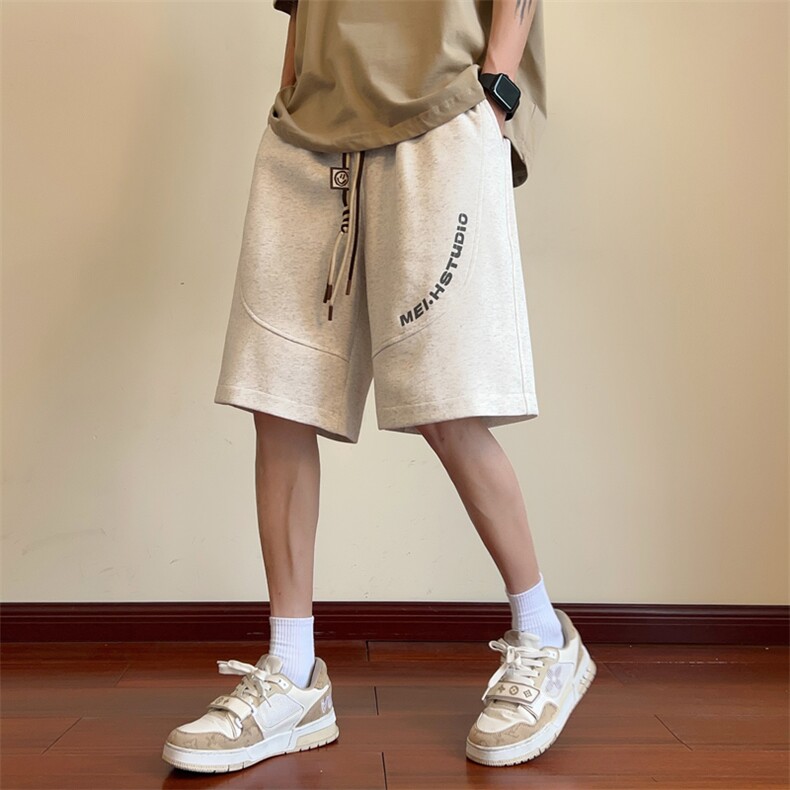 ！2023夏季新款棉质男士短裤青少年潮牌运动五分裤DK236特P35,男装休闲裤,电商B220