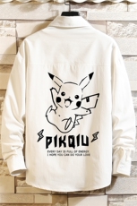 CS15078-P38加绒款-P48长袖衬衫男士大码宽松衬衣男寸衫砖墙，男装衬衫，电商A040A