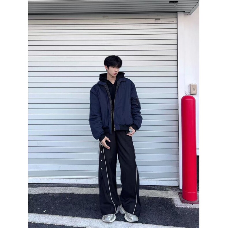 网图美式飞行夹克棉服男款加厚棉衣cleanfit短款外套MFT120-特P63,男装夹克,星座1007（原301D）