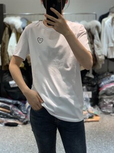 春季新款时尚百搭修身简约ins风短袖T恤图片