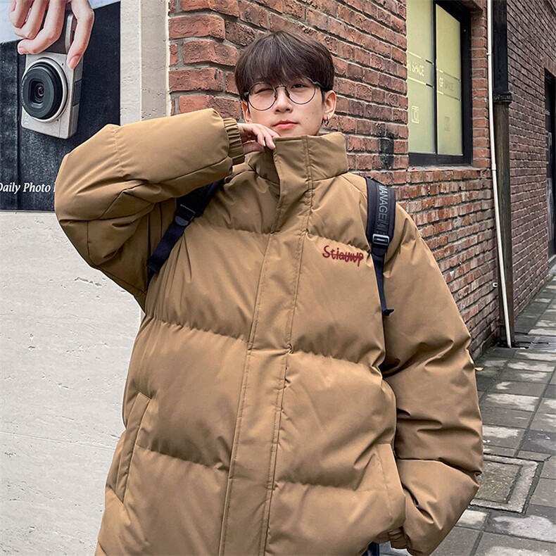 现货抖音得物可供视频冬季三防加厚羽绒棉衣外套面包棉服81135,男装棉衣,电商A486