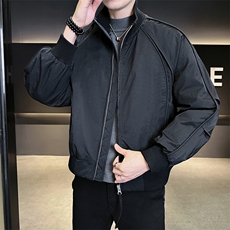 90新标2025设计款立领简约休闲加厚保暖羽绒服外套5889-P295，男装羽绒服，电商A413