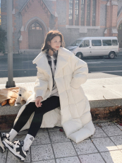 现货25年冬装数据流量新90绒磁吸扣羽绒服女182-9168P345K499口袋，女装羽绒服，帛香坊