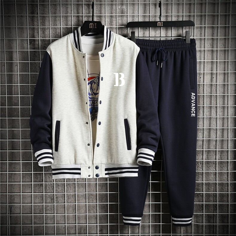 秋季新款棒球服卫衣情侣学生卫衣两件套XZ102A-4-8688-P95,女装职业装,星座211-2