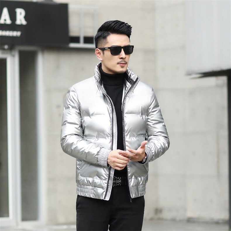 羽绒服男士秋冬季2023新款潮流中年商务休闲立领外套时尚百搭男装,男装羽绒服,电商B212（原钱塘6029）