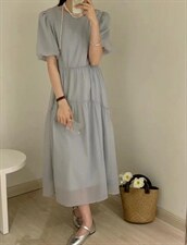 现货夏季新款连衣裙，女装连衣裙，素名