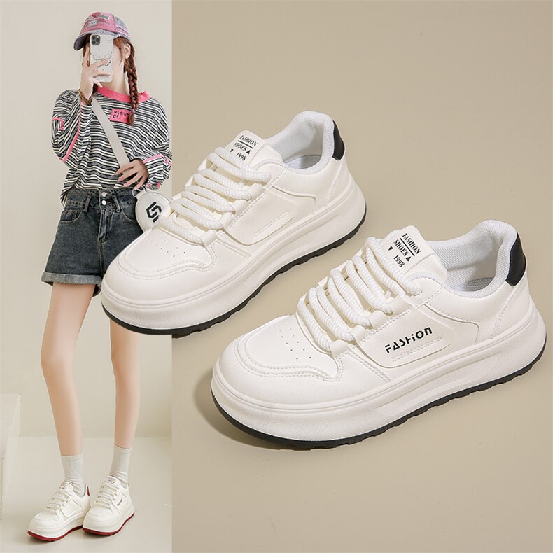 小白鞋子女春季新款韩版ins女学生休闲运动百搭板鞋女，女鞋休闲鞋，电商A223