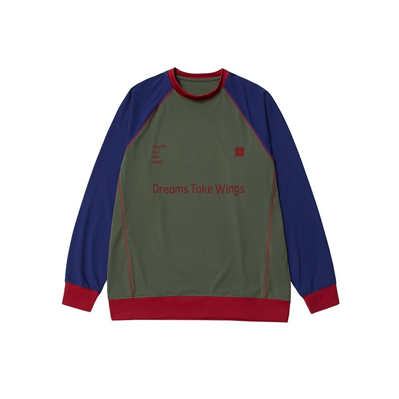 户外骑行运动速干t恤男女潮宽松撞色拼接透气长袖上衣T403/特P55，男装T恤，星座608A