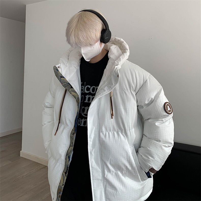 棉服男2025冬季新款宽松休闲连帽棉衣外套 2399特P90控148图片