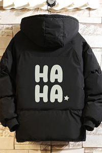 控128加绒面包服男大码羊羔毛棉衣男MY16346-P100图片