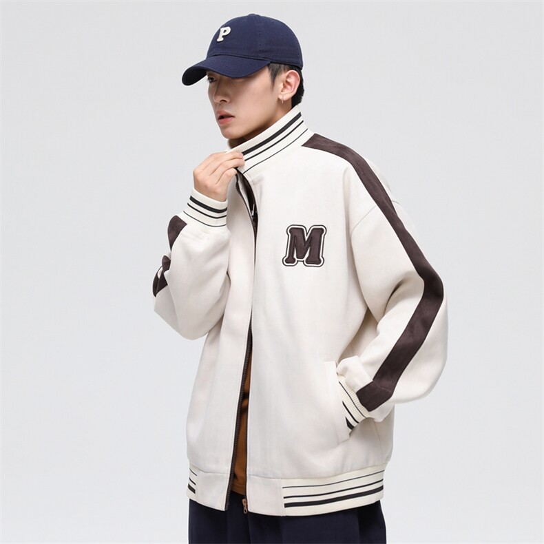 外套男2023新款秋季潮流百搭宽松棒球服夹克上衣JK0295-P90,男装夹克,星座308B-2