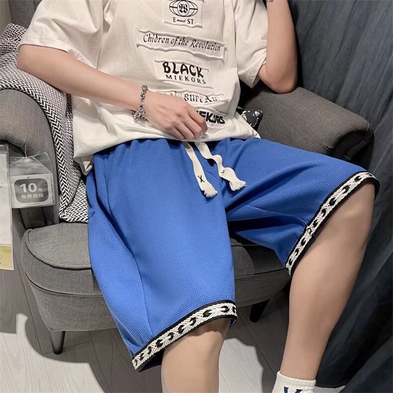 2023夏季运动短裤男大码休闲五分裤D532P26,男装休闲裤,星座1116-2