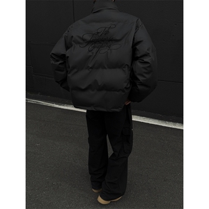 档口图 美式高街刺绣PU皮棉服棉袄高级感加厚保暖棉衣MY758-P108图片