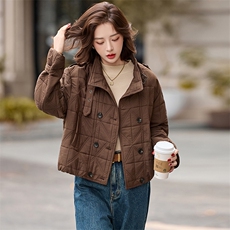 女装女士精品棉衣棉服2025年冬季，女装棉衣/棉服，1D073