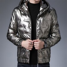 BJY08815冬季男士羽绒服保暖外套修身潮流帅气P150，男装羽绒服，电商B360