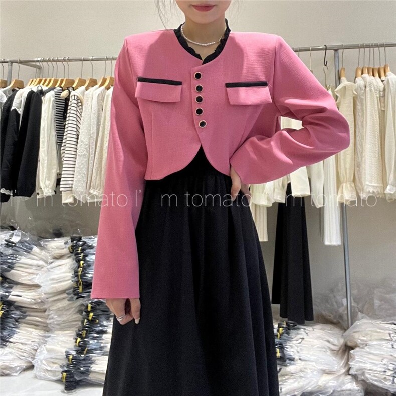 现货套装连衣裙小香风，女装职业装，泰靡(2F)