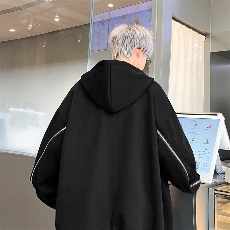 B225-仔仔图-A6455--P70--X88--拉链开衫卫衣--聚酯纤维,男装卫衣,电商B225