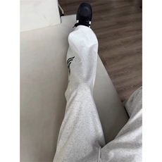 美式条纹卫裤男女宽松运动长裤特价P32Y110，男装休闲裤，星座1112-1
