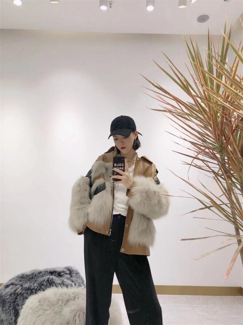 冬装新品皮草皮毛一体大量现货，女装皮草，秋水伊人