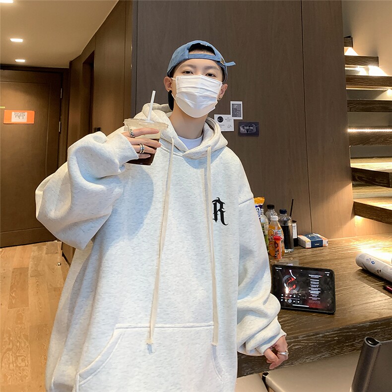 直播品质360克重磅美式印花卫衣Y225特P35同步供应华棉P45特,男装卫衣,电商A486