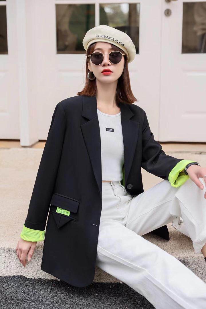 春装新款西装，女装西装，水恋百合