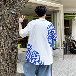 男圆领T恤宽松短袖DT01P31图片