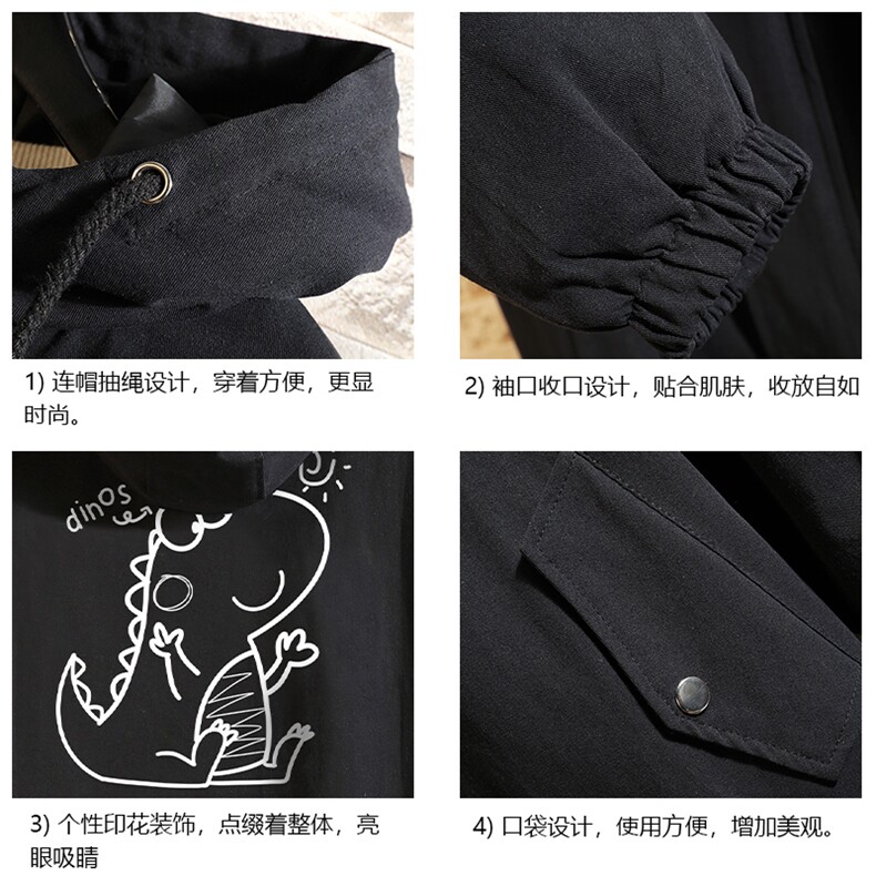 JK41172-P85加棉款-P115纯棉连帽夹克男士大码工装夹克男砖墙,男装夹克,电商A040A