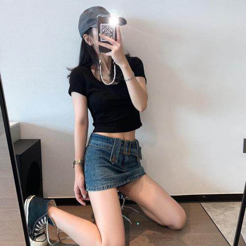 锁骨t，女装，XTZ style