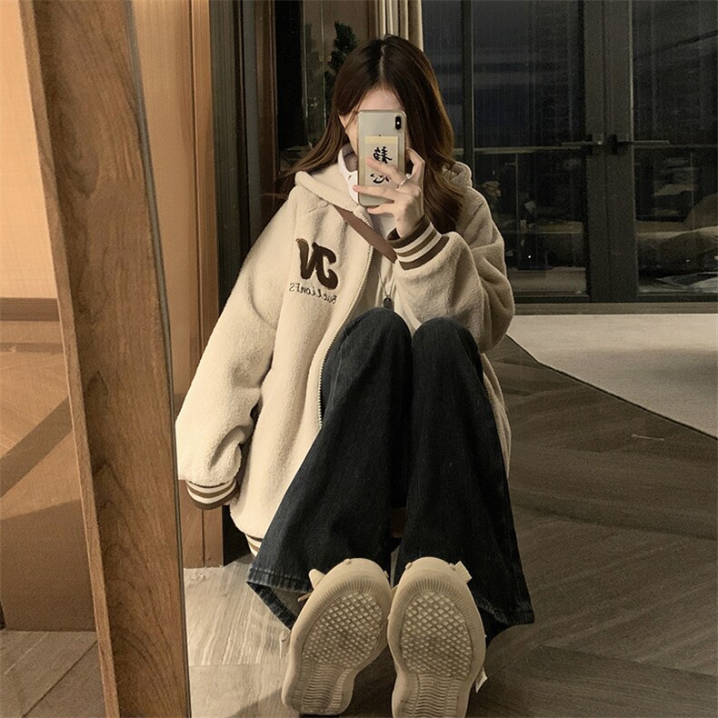 C877-P120新款冬装羊羔毛绒外套加厚时尚初高中学生棉服女秋冬季,男装棉衣,星座911-2(原星座613-2）