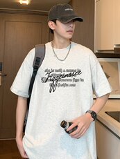 T830港风潮牌高街美式短袖T恤男夏季新款宽松半袖ins重磅纯棉体恤，男装T恤，星座304A-1