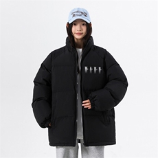 2024冬季新款中性风大码印花立领棉衣M-5XHM24549-28-特P50，男装棉衣，电商A022