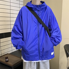 FS2304-P40控58夏季港风宽松情侣防晒服外套薄款防晒衣UPF50+，男装防晒衣，电商A036A