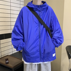 FS2304-P40控58  夏季港风宽松情侣防晒服外套薄款防晒衣 UPF50+图片
