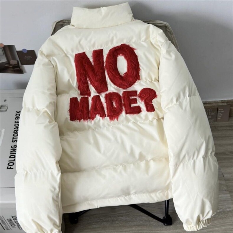 高街植绒刺绣羽绒棉服外套男冬季情侣加厚保暖面包服MC103,男装棉衣,星座1116A（原606A-3）