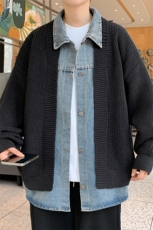 2024【新品】新品针织开衫男士休闲外套上衣1018-1-M690-P85，女装短外套，星座1018-1​