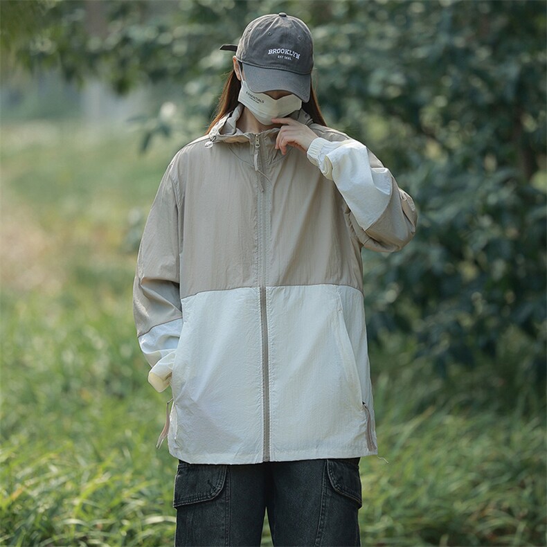 防晒指数UPF50+合格防晒服女外套防晒衣HD045-7705-P45控76,男装防晒衣,星座914-4