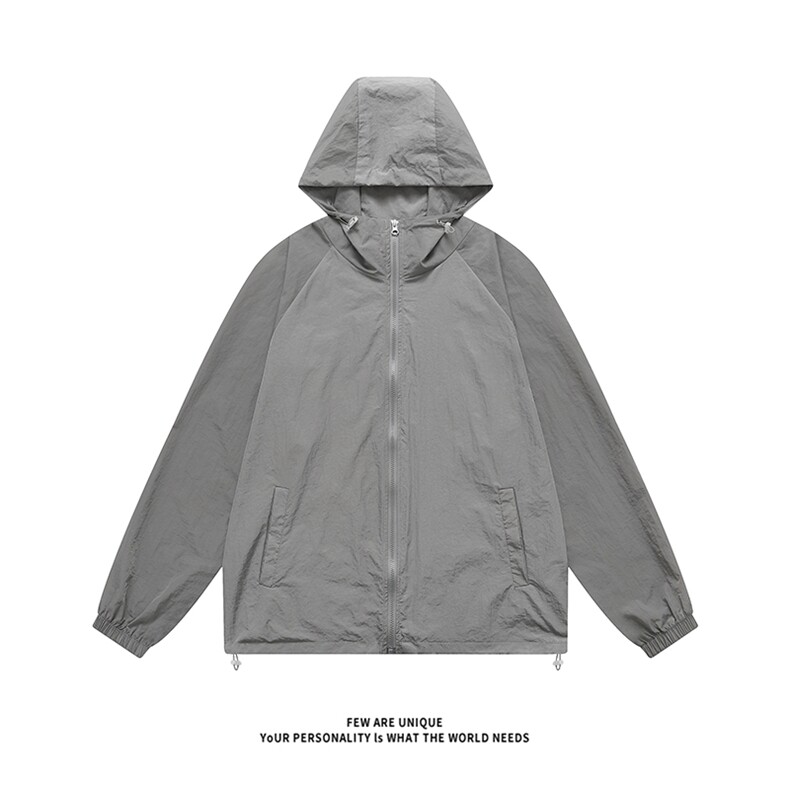 【UPF50+防晒衣】X5457-TP3568透气夹克轻薄防晒服连帽外套,男装夹克,电商A102