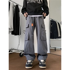 美式复古大口袋工装裤男款春季新款潮牌机能伞兵冲锋裤K7637-P39，男装工装外套，星座512-3