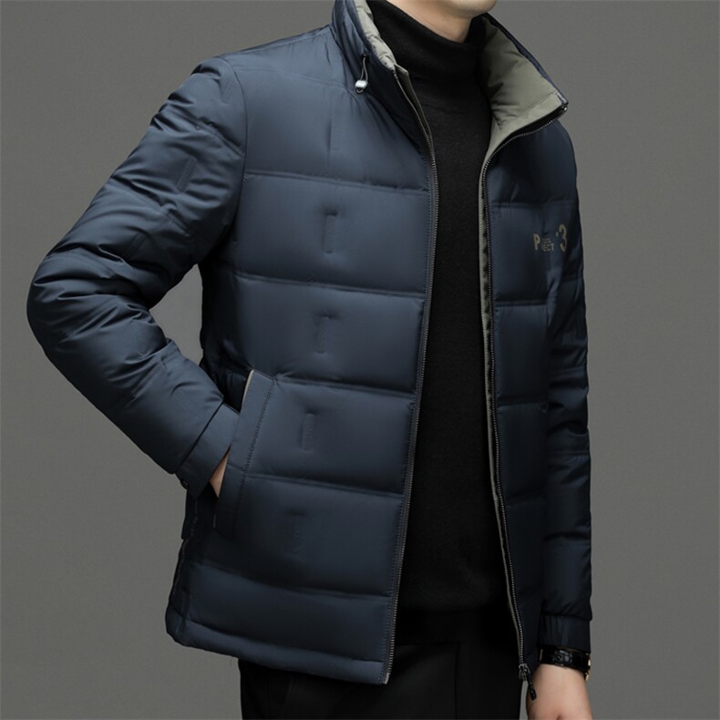 CSYR98211钱塘2020-2冬季厚款商务休闲中年男士简约羽绒服P205,男装羽绒服,钱塘207-2