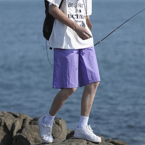 短裤男款夏季宽松休闲五分裤子运动男士裤衩薄款DK310-特批-15图片