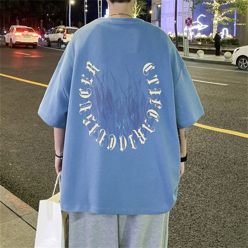 230g重磅纯棉!夏季短袖t恤男半袖男DSA028-MDT2318-P25,男装T恤,电商A028