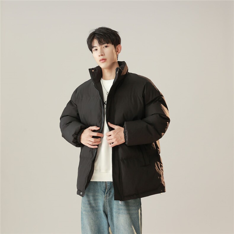 2025秋冬纯色棉服三防面料供抖音得物备货足MY668-P45，男装棉衣，电商A132（原电商B245）