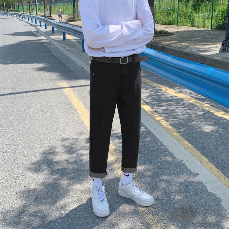 新款春季水洗小脚牛仔裤N0705P40,男装牛仔裤,星座1116-2