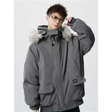 3000件现货可脱卸毛领S-5XL大码涤纶棉衣男MY77917P138控198，男装棉衣，星座226-2