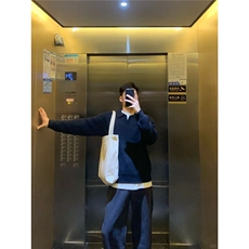 毛衣男秋冬美式复古套头针织衫慵懒高级感M5015-P52，男装针织衫/毛衣，星座208-5