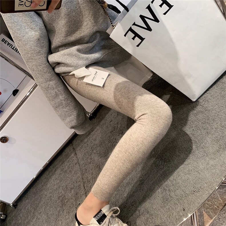 羊毛打底裤，女装打底裤，XTZ style