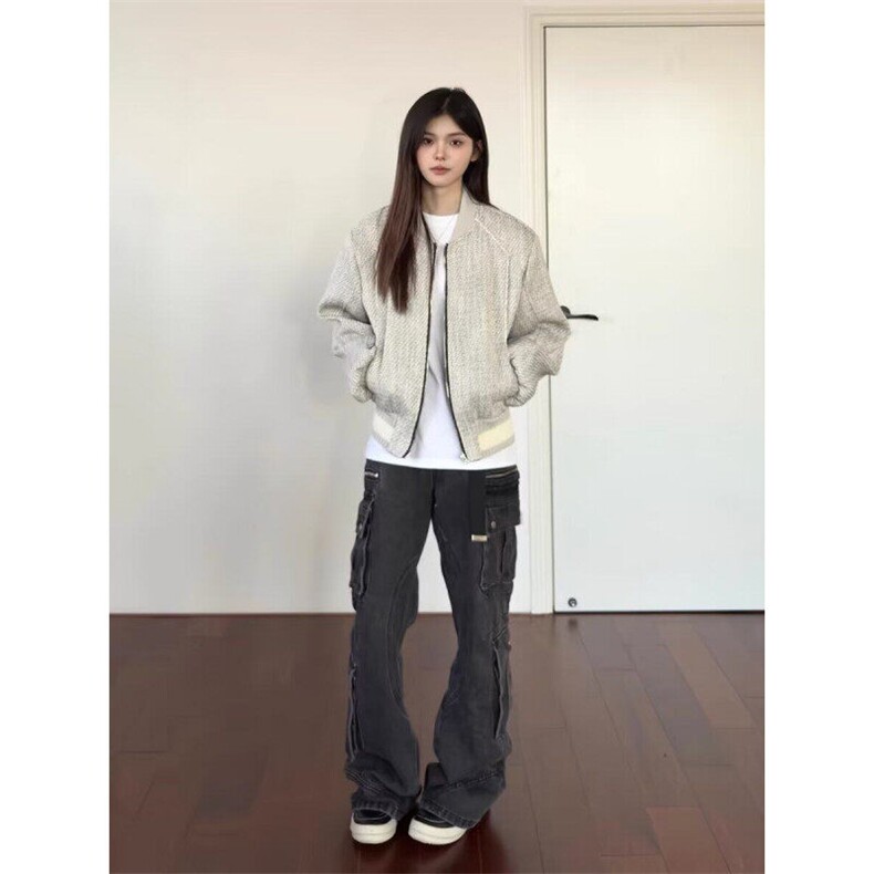 【有货】DHT159-特P78高级感小香风外套男春秋款潮牌棒球服夹克,男装夹克,星座603-2