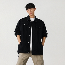 25款抖音品质牛仔夹克宽松韩版工装潮流水洗外套N991/P98/158，男装工装外套，星座202