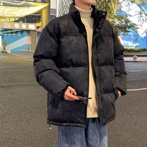 特批55 89 脏脏款棉衣港风高级晕染印防风加厚保暖棉袄MY8977图片