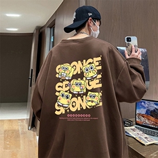 抖音得物供货可提供视频2024春季新款重磅美式卫衣DY5616，男装卫衣，电商A486